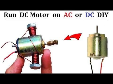 24v DC Motor to High Speed Universal Motor ( 30 volts ) - Awesome Idea DIY