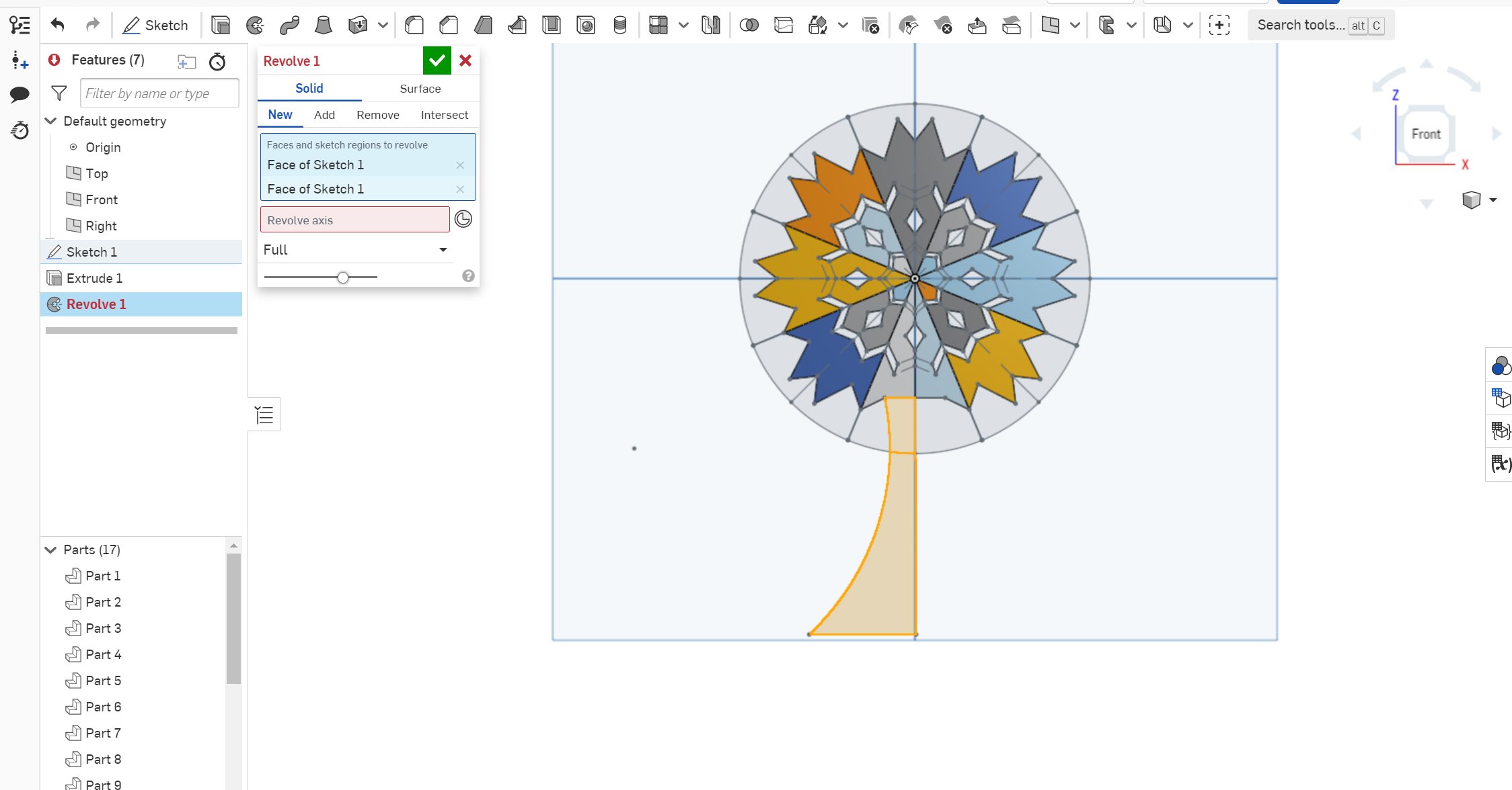 2FloresAngel3dPrintedSnowflakeTrophy - step 2 _ Part Studio 1 - Google Chrome 12_5_2022 6_03_14 PM.png