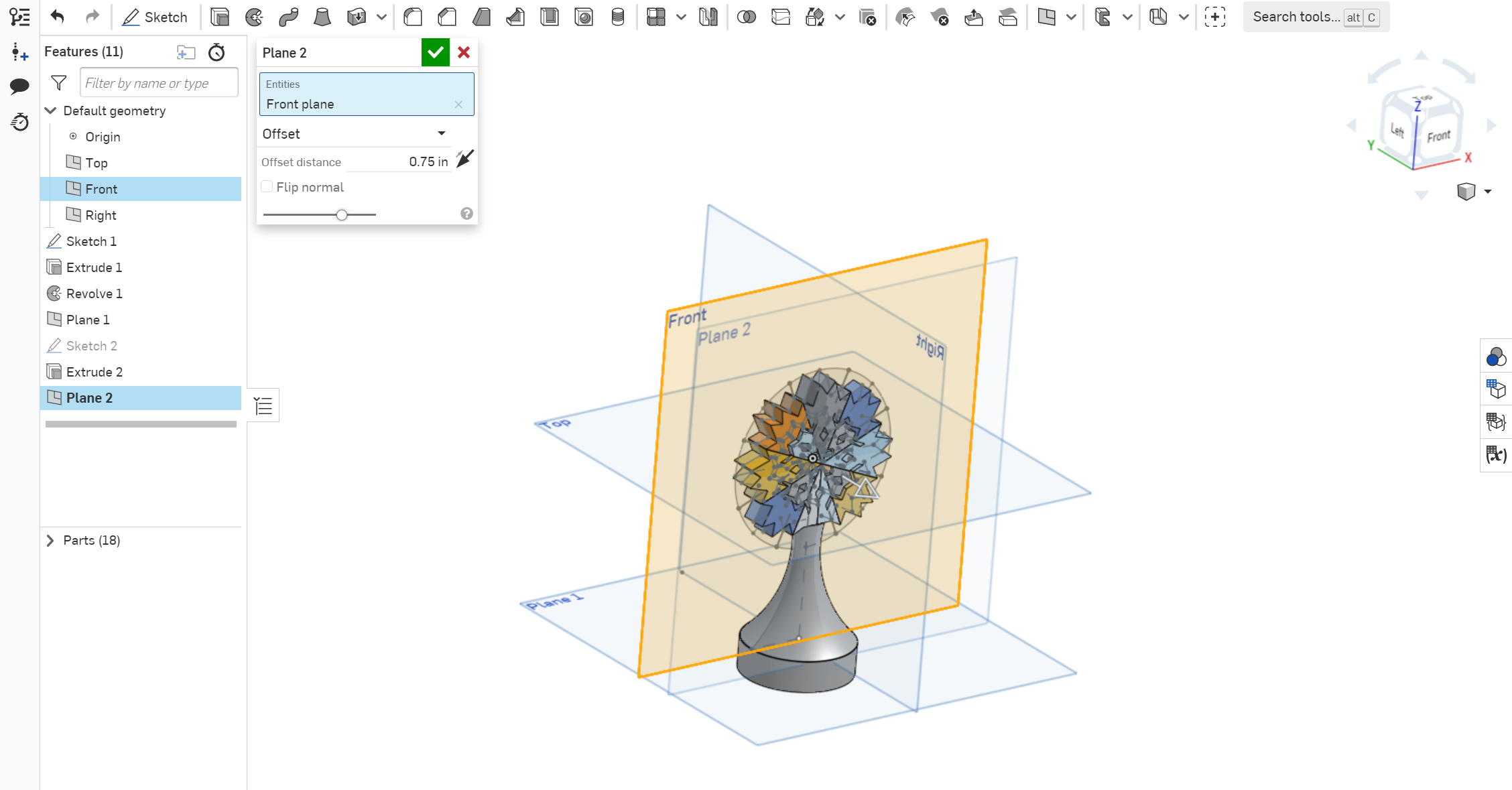 2FloresAngel3dPrintedSnowflakeTrophy - step 2 _ Part Studio 1 - Google Chrome 12_5_2022 6_31_29 PM.png