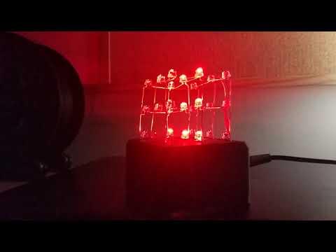 3*3*3 LED Cube Show off