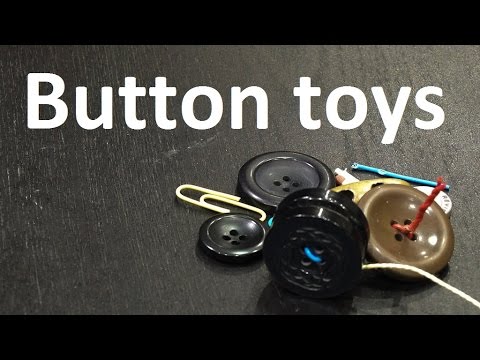 3 Amazing button toys