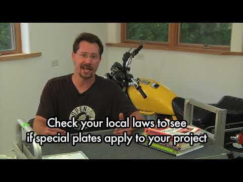 3 Build Your Own Electric Motorcycle - FULL - 3 License insurance and Legal