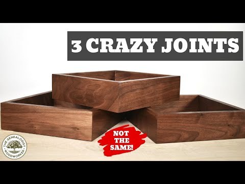 3 CRAZY Joints to Up Your Woodworking Game!! | These Miters are Nuts!