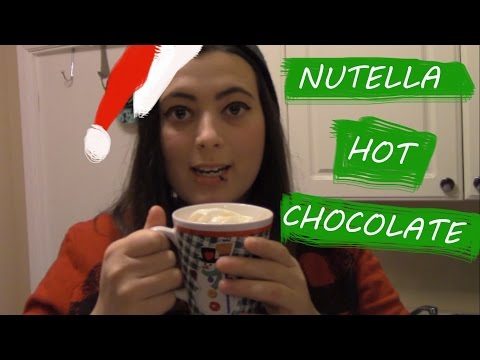 3 INGREDIENT NUTELLA HOT CHOCOLATE