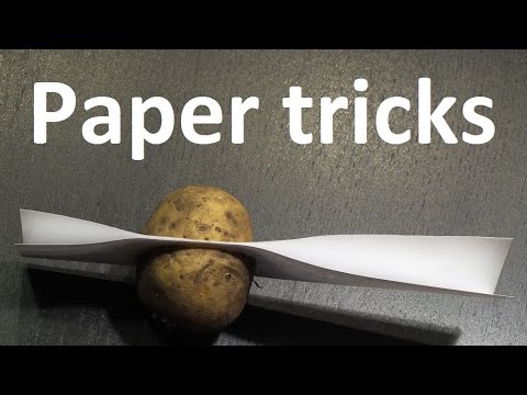3 Paper tricks
