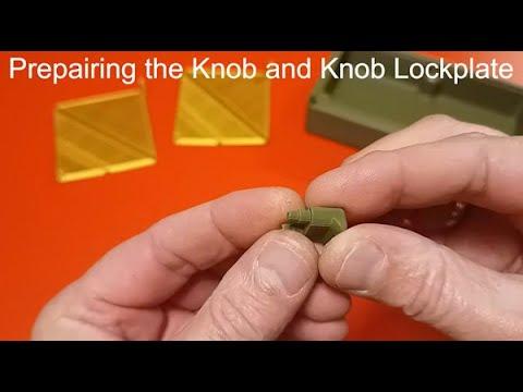 3 Prepairing the Knob and Knob Lockplate