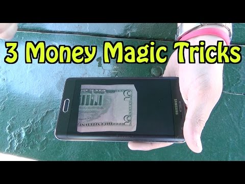 3 Simple Money Magic Tricks You Can Pull Off- Win Bets