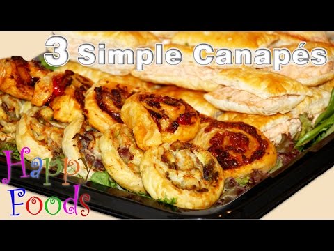 3 Simple Party Fingerfood Canap&amp;eacute; Ideas