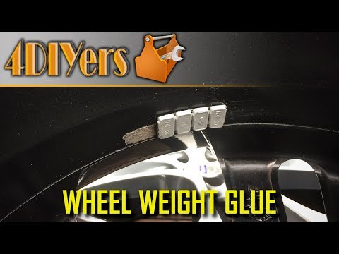 3 Ways on How to Remove Wheel Weight Foam Glue Adhesive