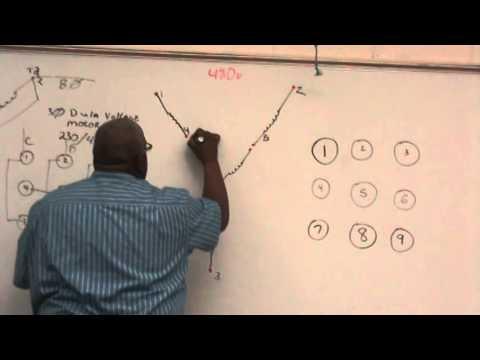 3 phase motor connections