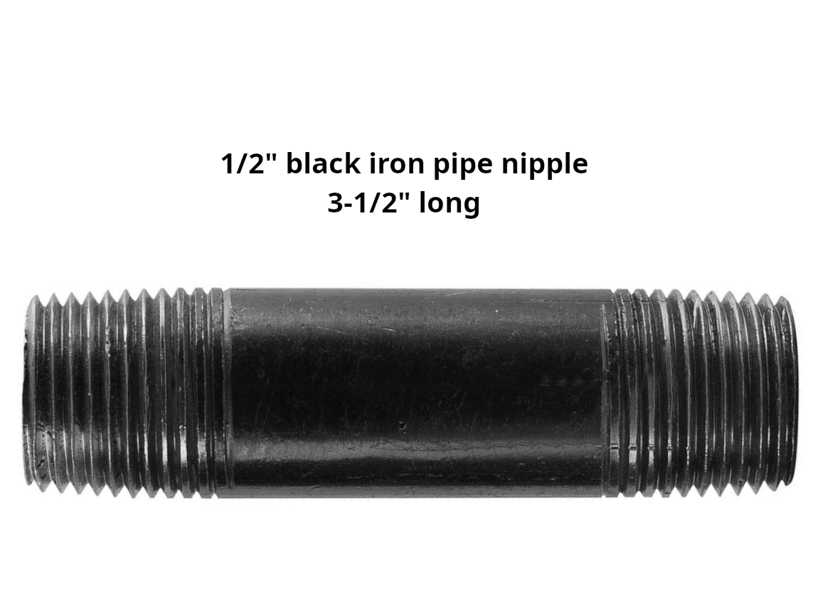 3. black iron pipe nipple.png