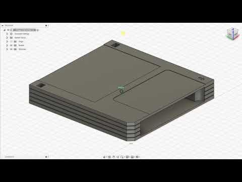 3.5 Inch Floppy Disk USB Holder