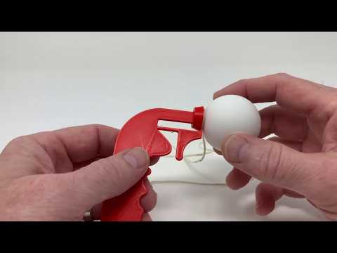 3D Printed &amp;quot;Ping Pong Popper&amp;quot;