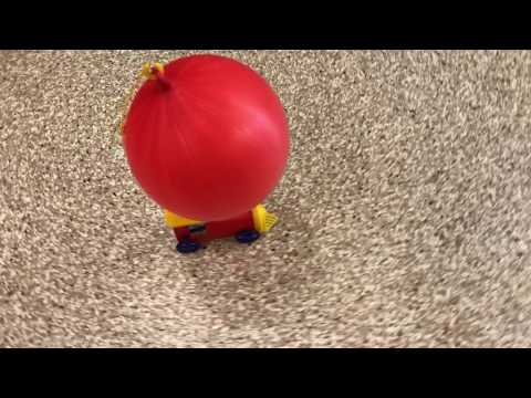 3D Printed Air Engine Toy Train Distance Test