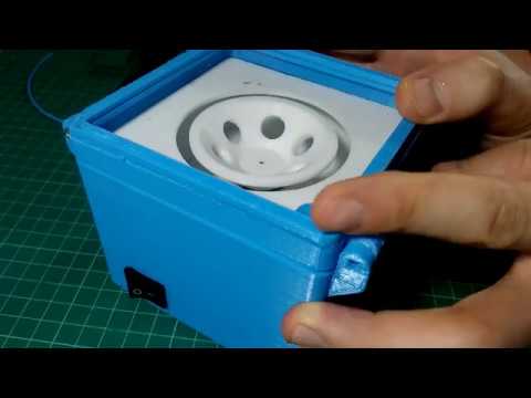 3D Printed DIYbio Centrifuge V3 Overview