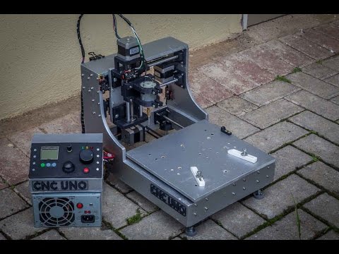 3D Printed Desktop CNC milling machine