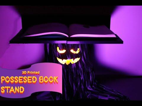 3D Printed Possessed Book Stand! - Halloween 2023