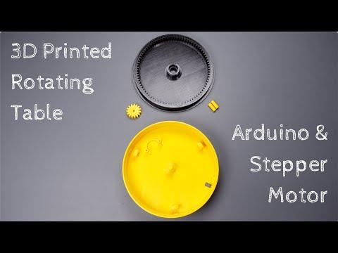 3D Printed Rotating Table