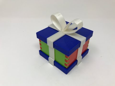 3D Printed Simple Secret Box V: Gift Box Edition