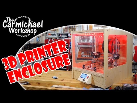 3D Printer Enclosure for a Folger Tech Prusa i3 RepRap Kit