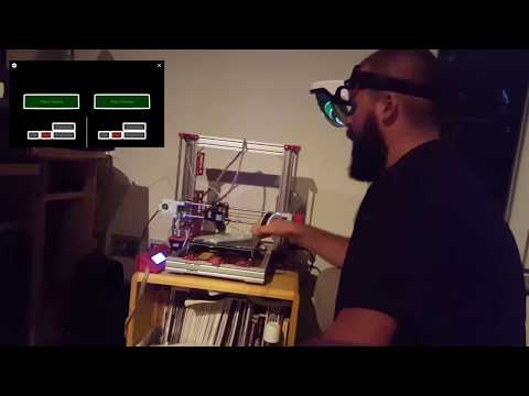 3D Printer with Augmented Reality