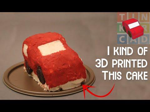 3D Printing a Shaped Cake - Teach 3D Printing