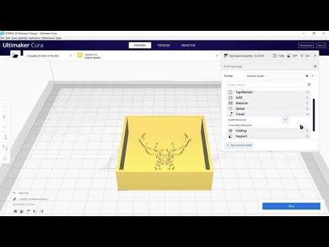 3D Reindeer Design Ultimaker Cura