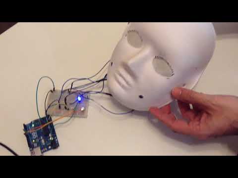 3D light source locating  test with arduino