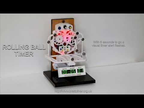 3D printed Arduino Rolling Ball Timer