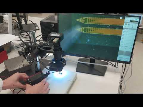 3D printed Micromanipulator demonstration