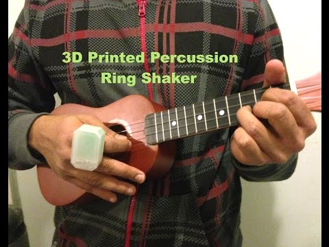 3D printed Percussion Ring Shaker