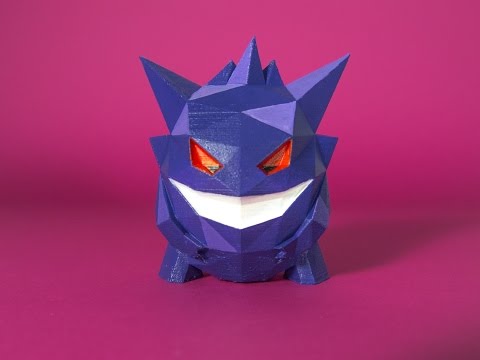 3D printed Pokemon Gengar