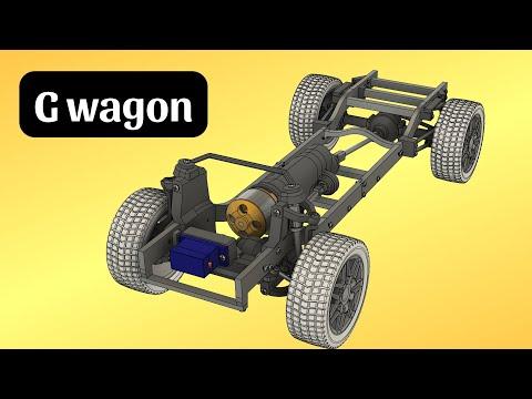 3D printed RC chassis - G wagon assembly | PART 4