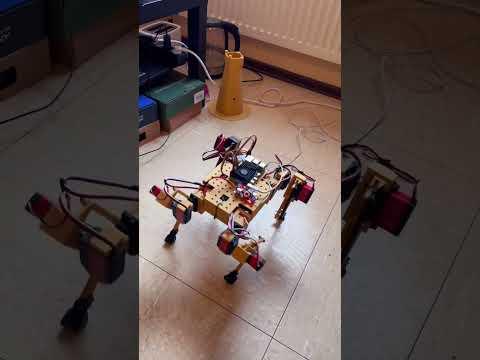 3D printed Robot dog