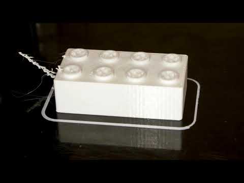 3D-Print Timelapse of Duplo Bricks