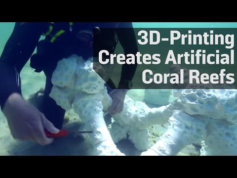 3D-Printing Creates Artificial Coral Reefs