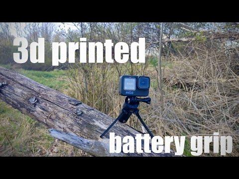 3d printed Gopro battery grip