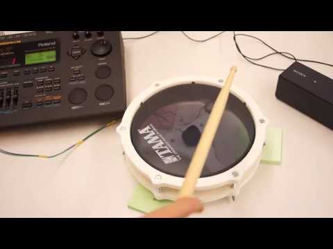 3d printed drum pad with Roland TD-10