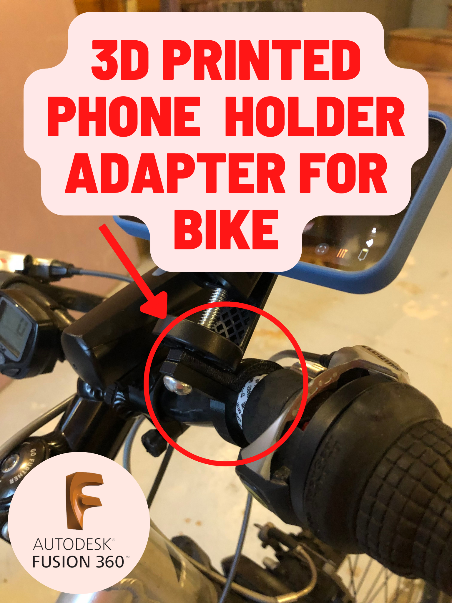 3d printed phone holder adapter for bike.png