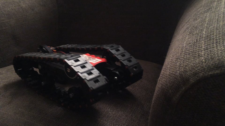 3d printed tracked rover