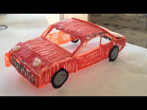 3doodler tutorial: How to make a car!