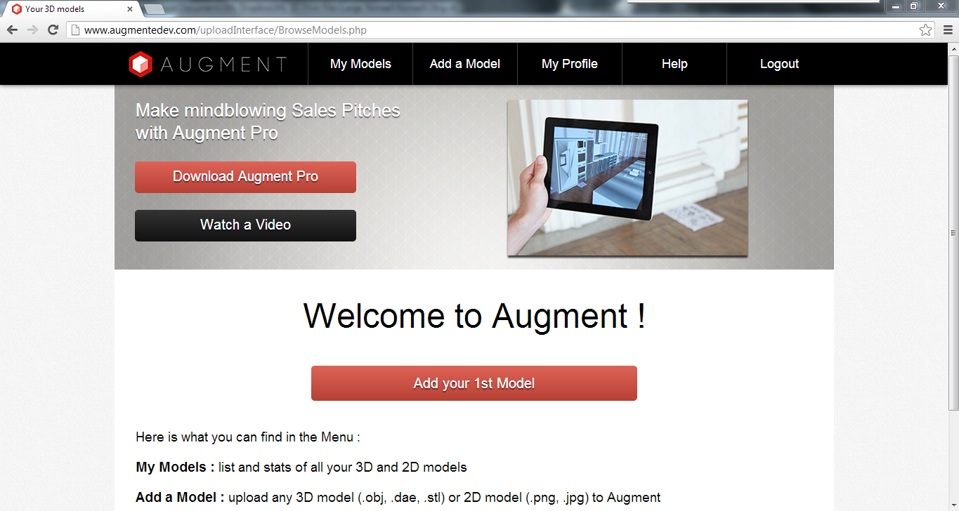 4 - 2 - Add Model to Augment Site.PNG