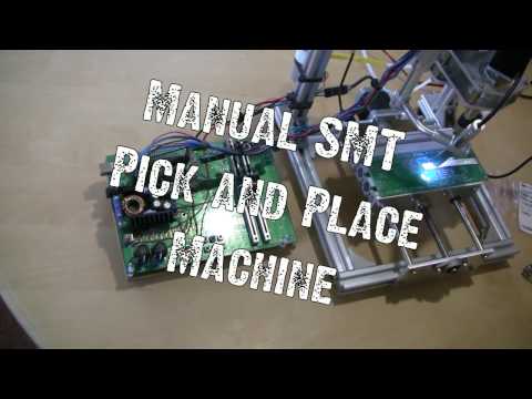 4 Axis Manual CNC SMT Pick and Place Machine