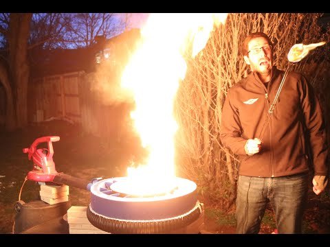 4 Ways to make Fire Tornadoes!!! Bladeless Fan Fire Tornado Design!!!