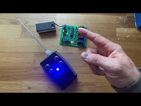 433MHz Transmitter and Receiver Pairing