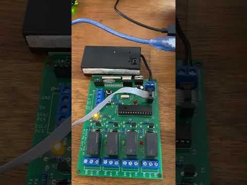 433MHz Transmitter and Receiver programming with USBTiny ICSP