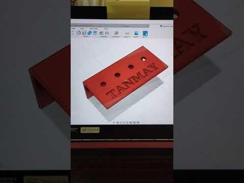 4DOF Robotic Arm | Potentiometer stand | Tanmay Benjwal |