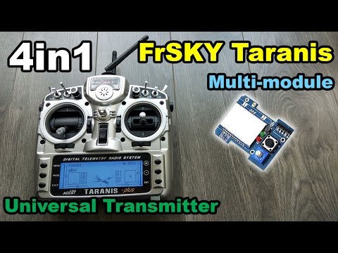 4in1 multi protocol module for FrSKY Taranis from BangGood