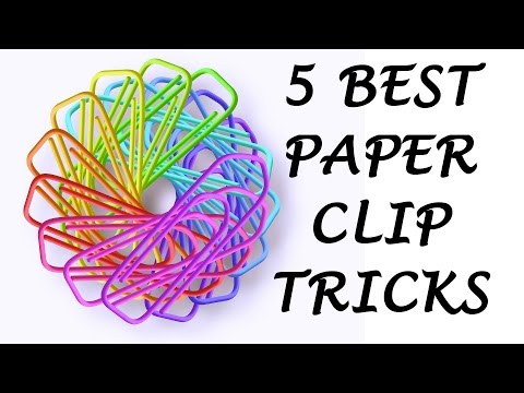 5 Awesome Life Hacks with Paper Clips