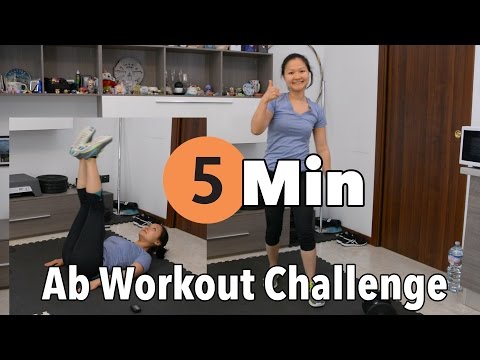 5 Min Intense Ab AMRAP Workout Challenge